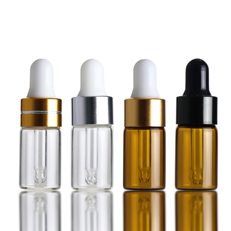 Juice Bottle Dropper - Minibotellas cuentagotas de piezas, 1ml, 2ml,