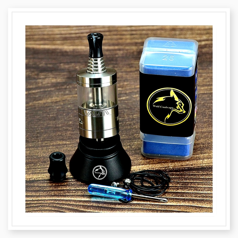 Atomizador reconstruible Wolfc - Vape Coil Replacement reseña y precio