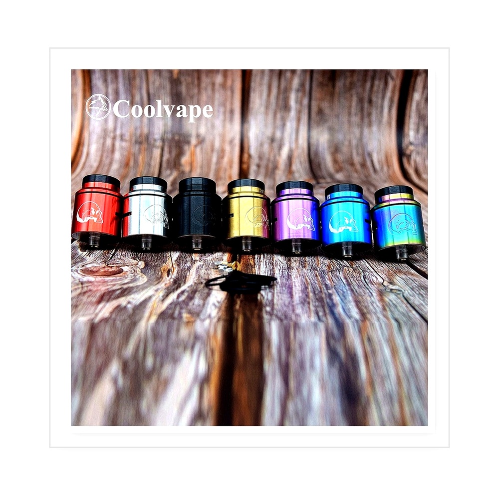Atomizador WOLFCOOL C2MNT RDA  - Vape Coil Replacement reseña y precio