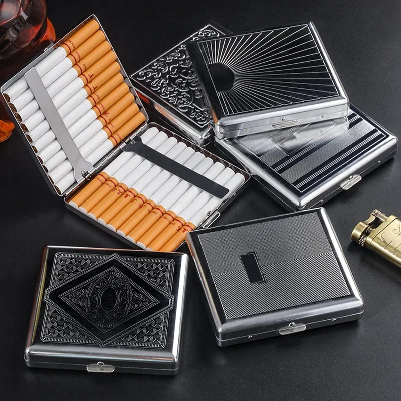 Caja de cigarrillos metálica d - Smoking & Vaping Accessories reseña y precio