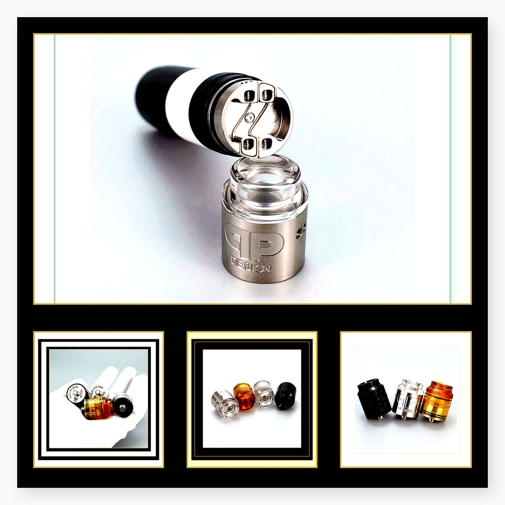 Tanque de vapeo QP KALI V2 RDA - Vape Coil Replacement reseña y precio